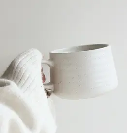 moi d'abord Tasse à café XL mouchetée