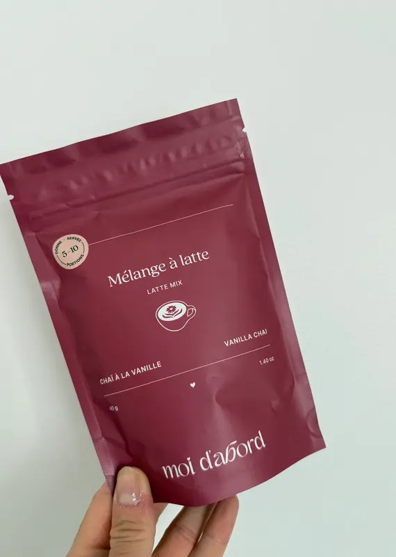 moi d'abord Thé latte chai vanille