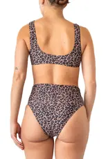 Nana The brand Haut de maillot de bain Geneviève léopard