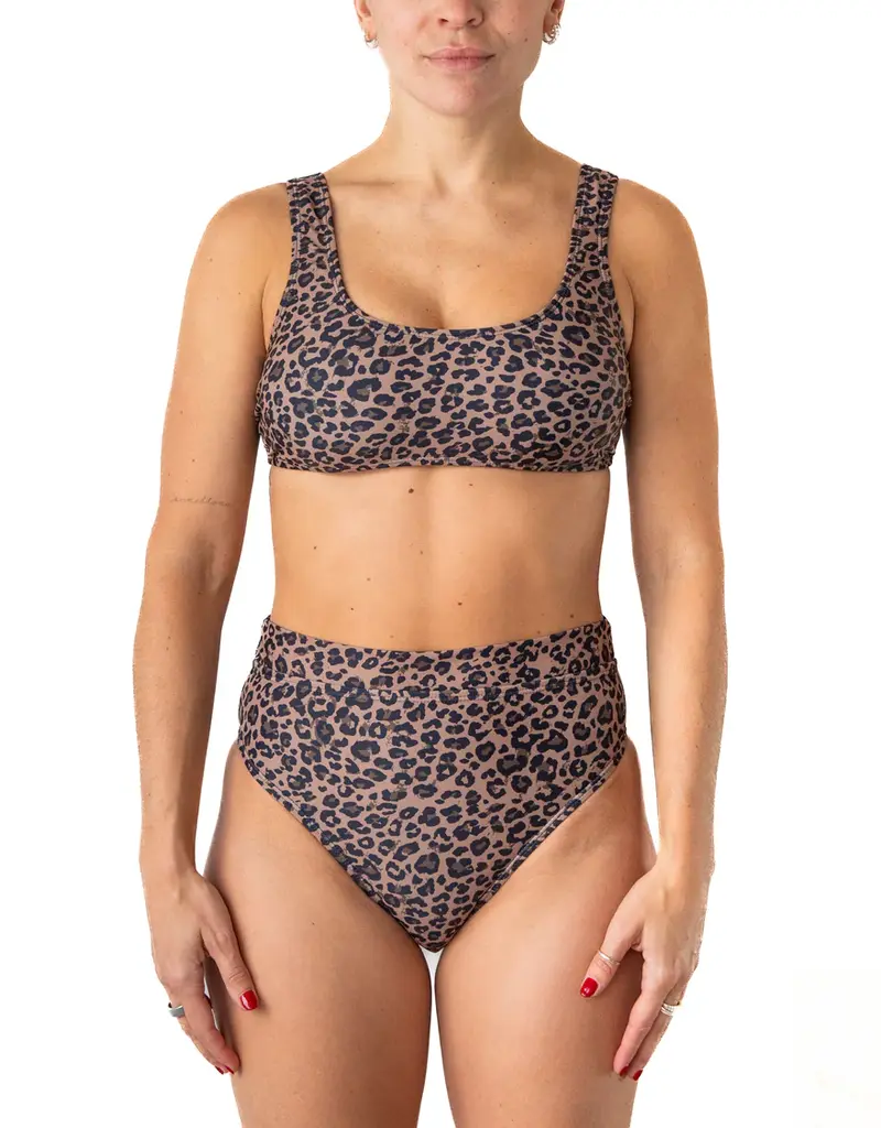 Nana The brand Bas de maillot de bain Geneviève léopard