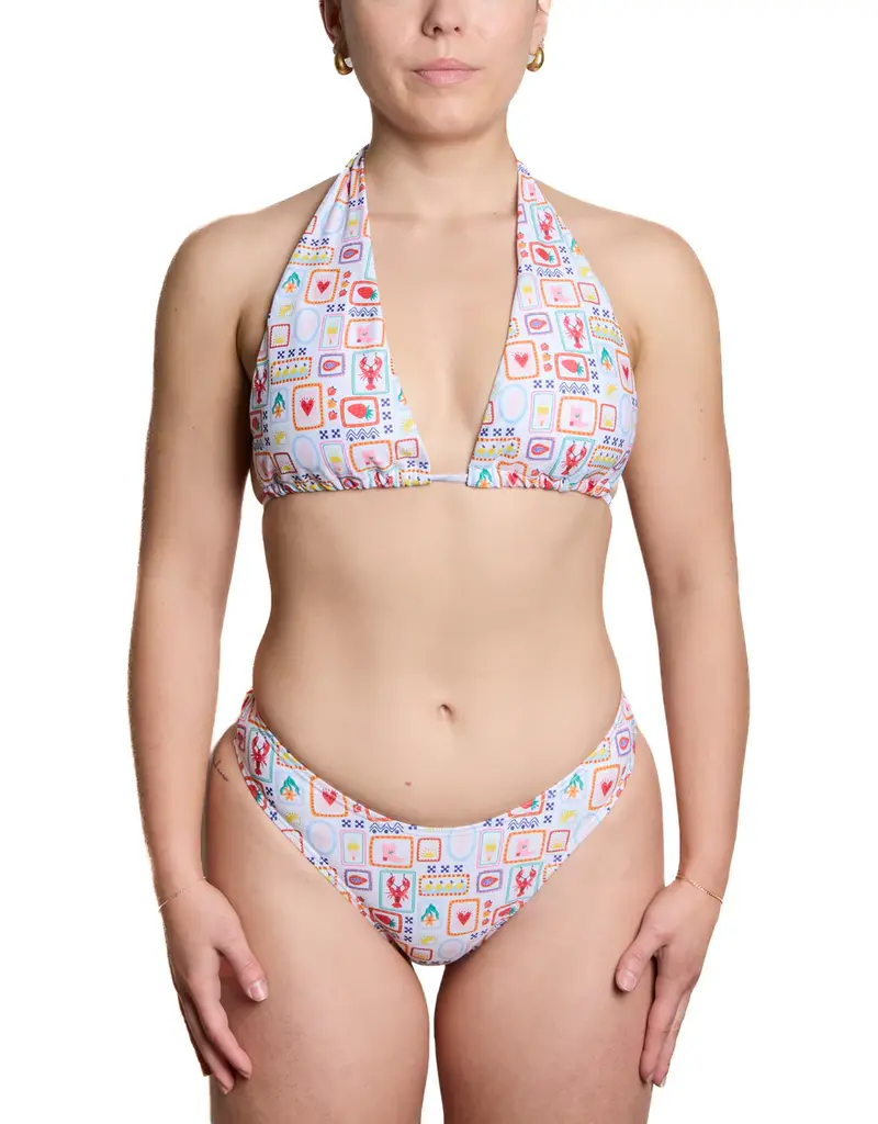 Nana The brand Culotte de bikini Georgette summer tiles