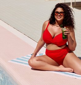 Elomi Haut de bikini Plain Sailing  ES7285 rouge LAA