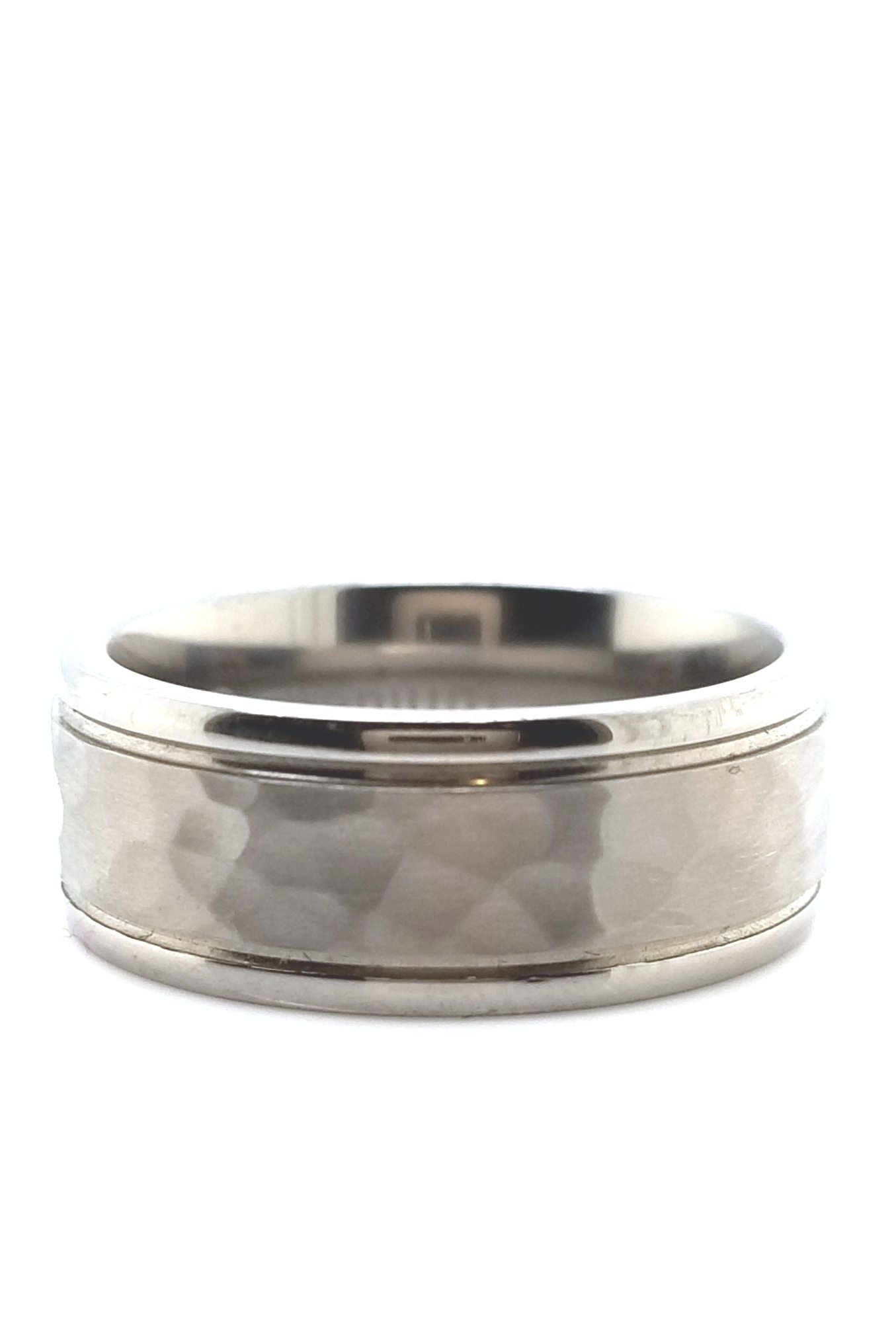 Titanium gunmetal satin hammer size 8