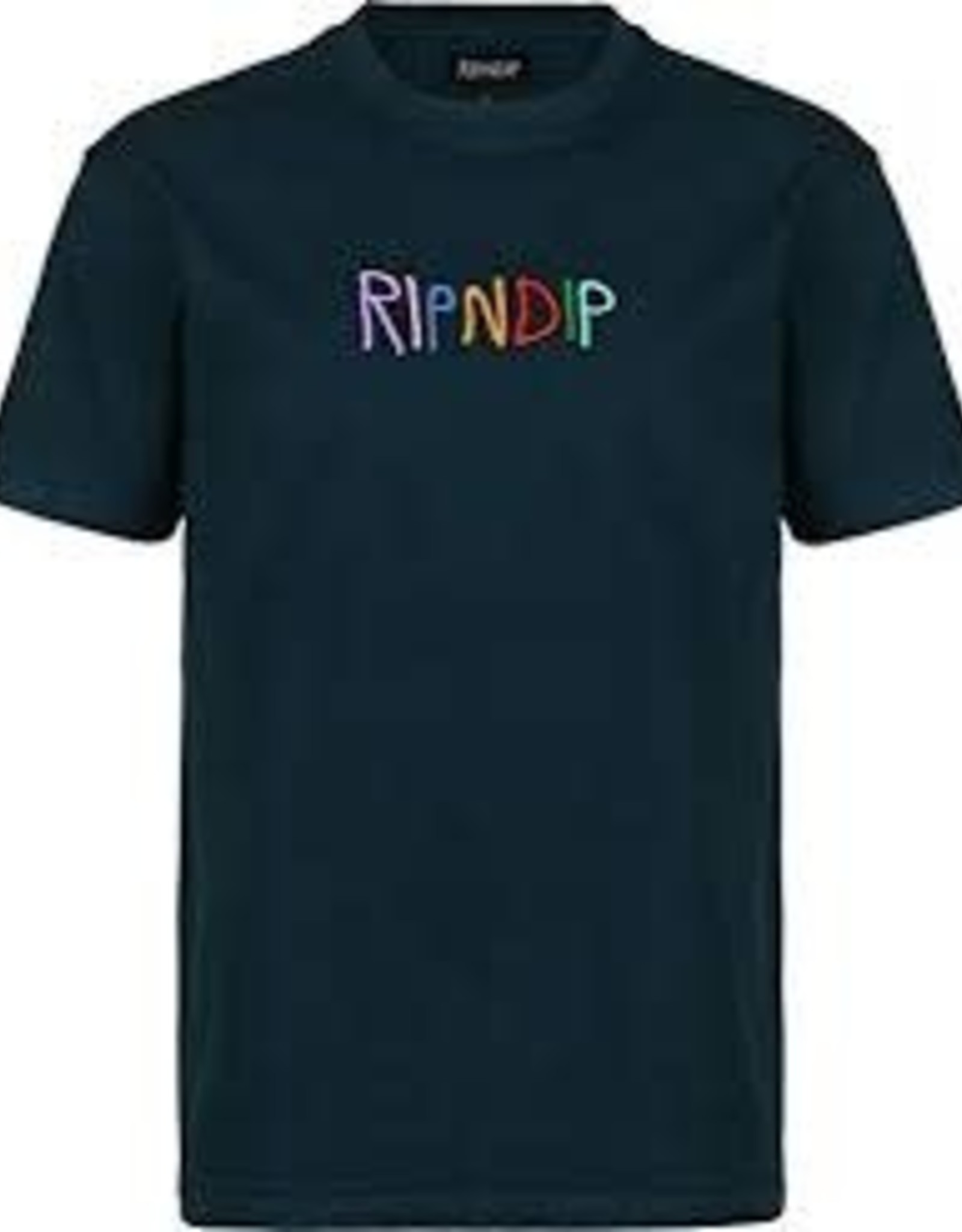 Ripndip Embroidered Logo T NVY LG