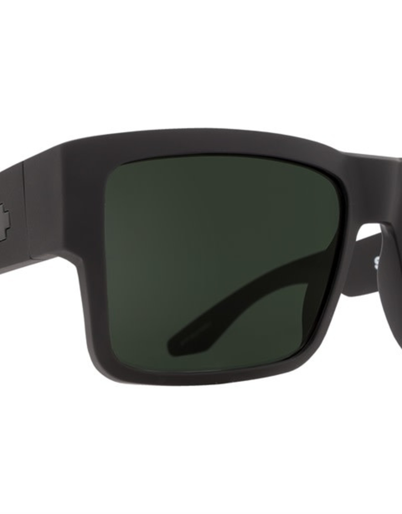 SPY Cyrus Matte Black-HD plus gray green
