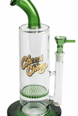 Cheech And Chong CC700G 11"grn wrp brn bubblerw/honeycomb