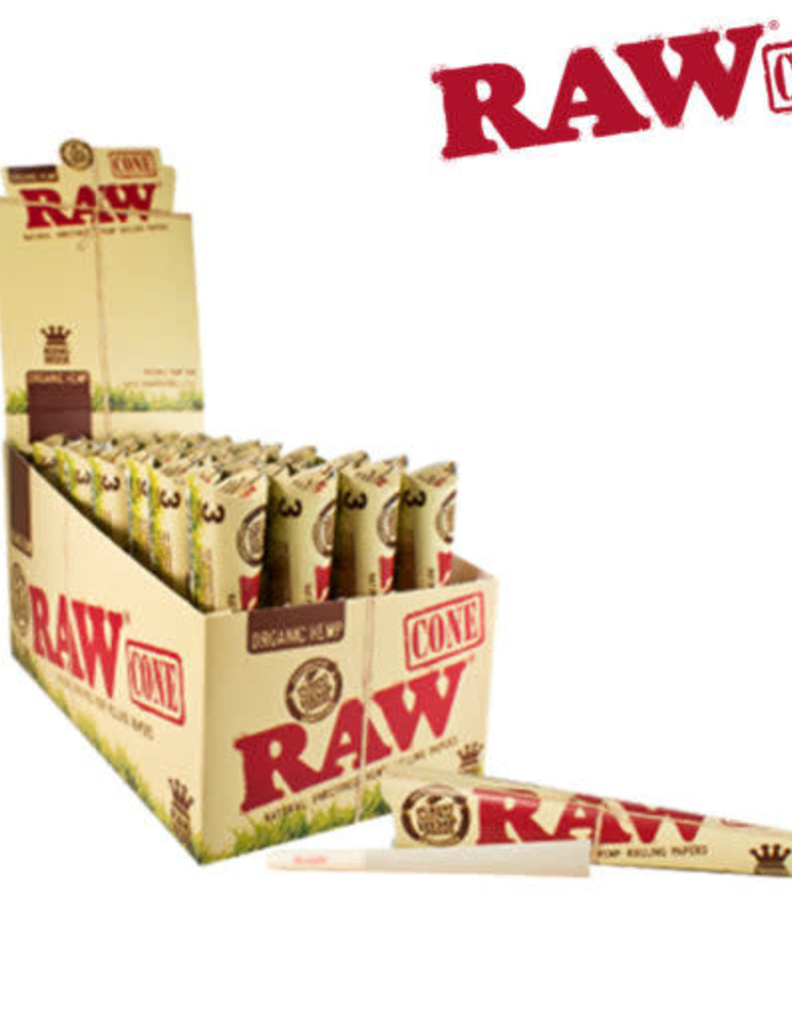 RAW Raw Organic Cones Pre-Rolled King Size