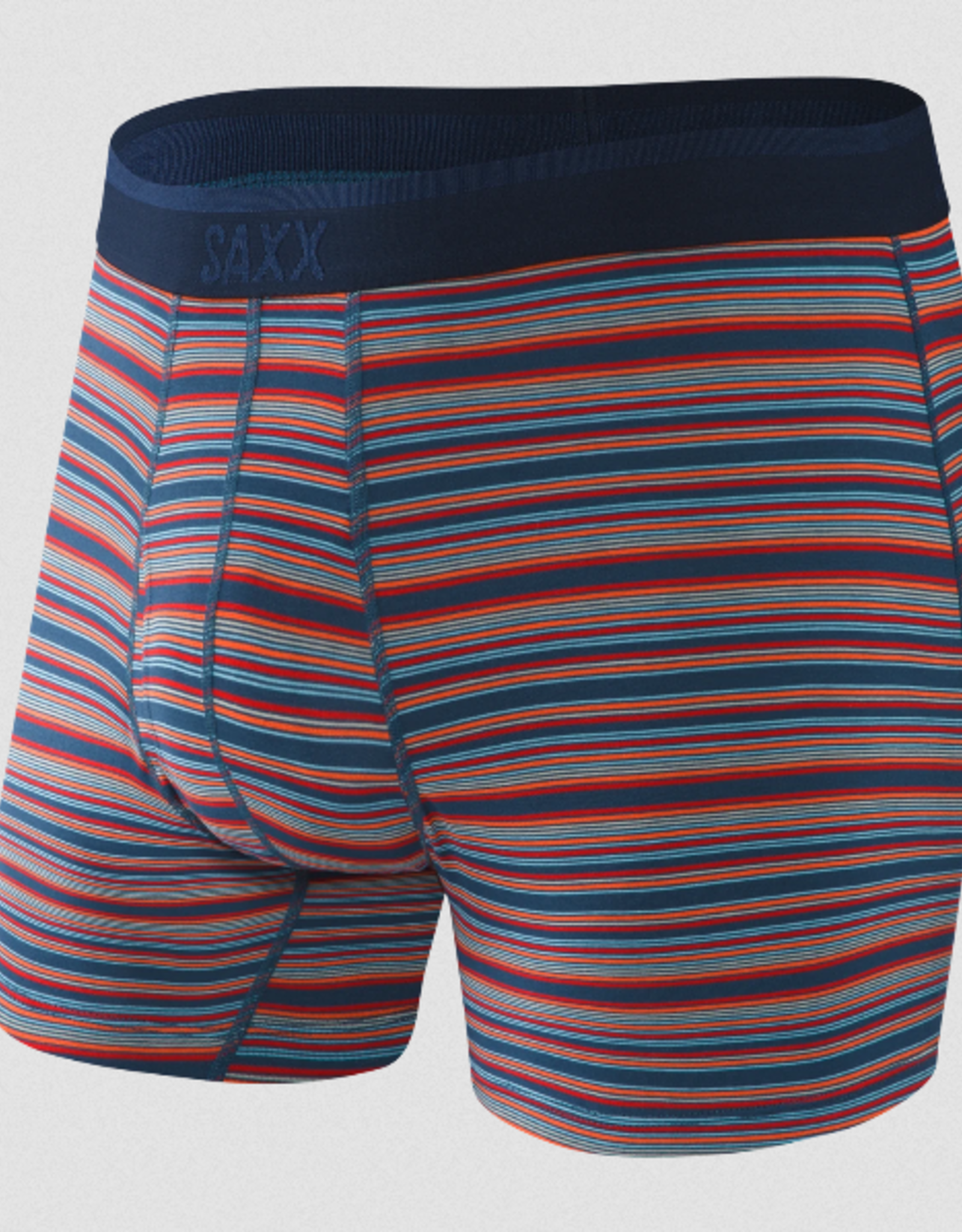 Saxx SAXX PLATINUM BOXER BRIEF FLY BLUE MIRAGE STRIPE