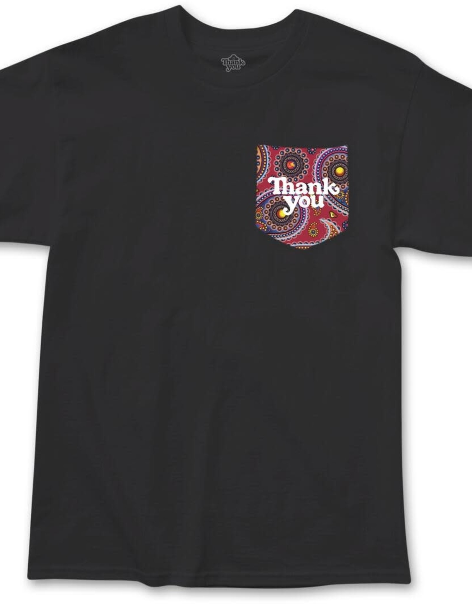 Thank You Thank You- Paisley Pocket Tee