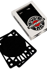 Independent INDY 1/4 INCH RISERS BLK