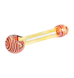 Red Eye Glass 750R 3.5" The Money Hand Pipe Red