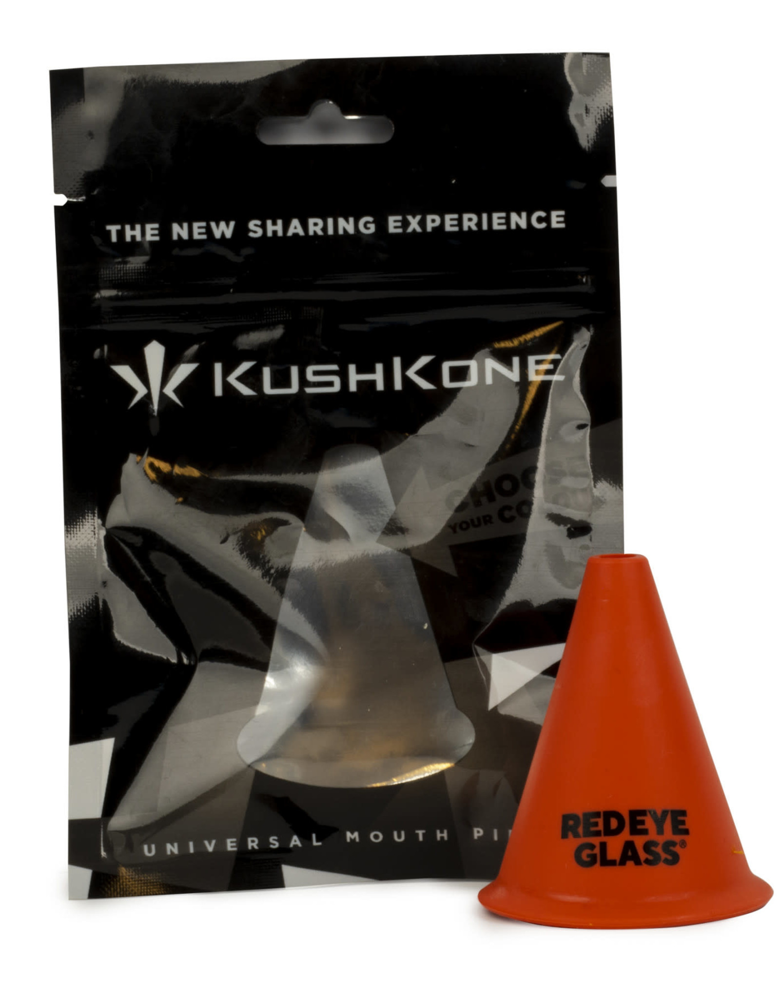 Red Eye Glass T579 KushKone Universal Mouthpiece