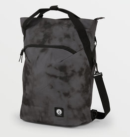 Volcom DAY TRIP POLY BACKPACK - BLACK/CHARCOAL