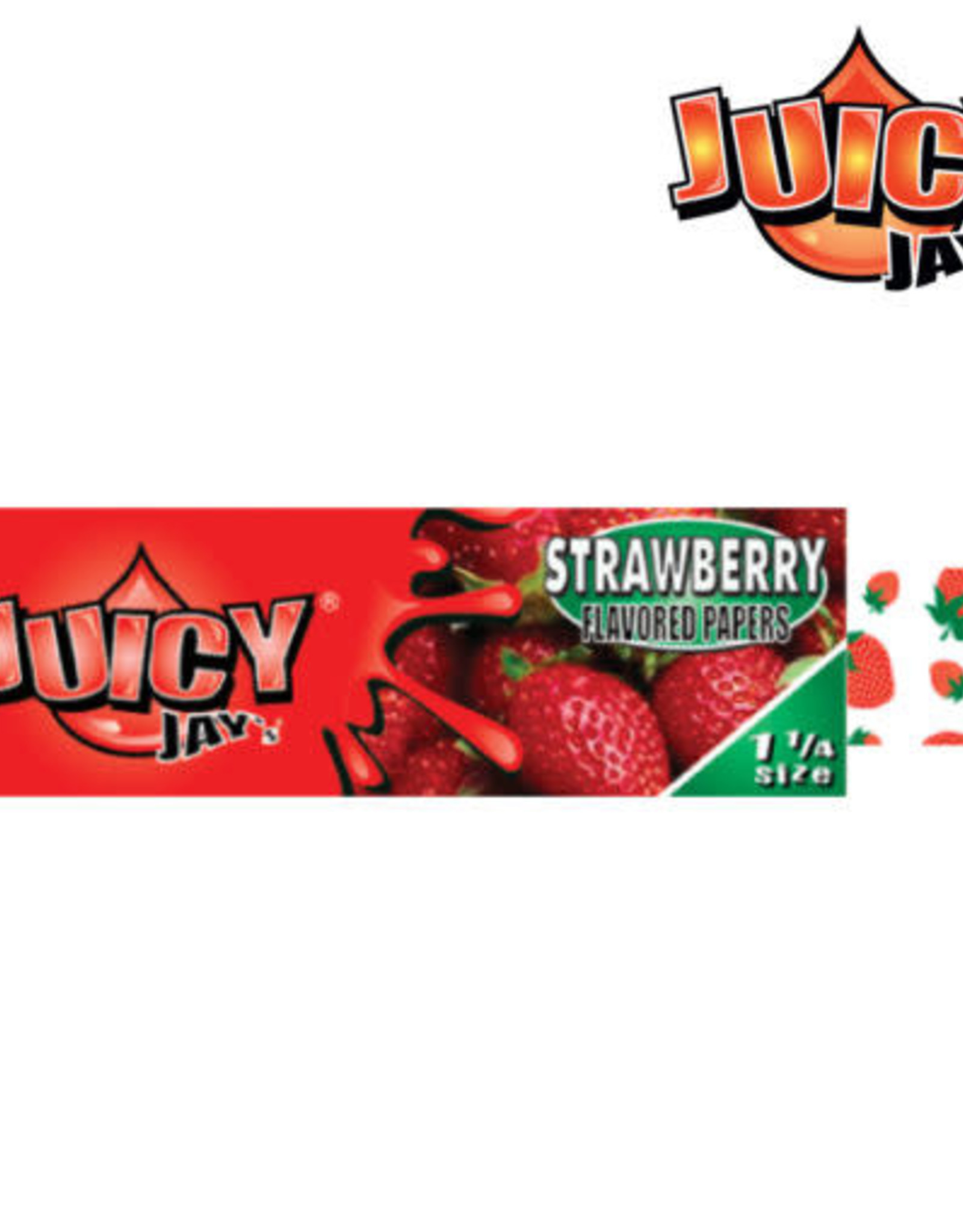 Juicy Jays's JUICY JAYS ROLLING PAPERS 32PK 1 1/4 Size STRAWBERRY