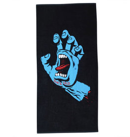 Santa Cruz SCREAMING HAND TOWEL BLK