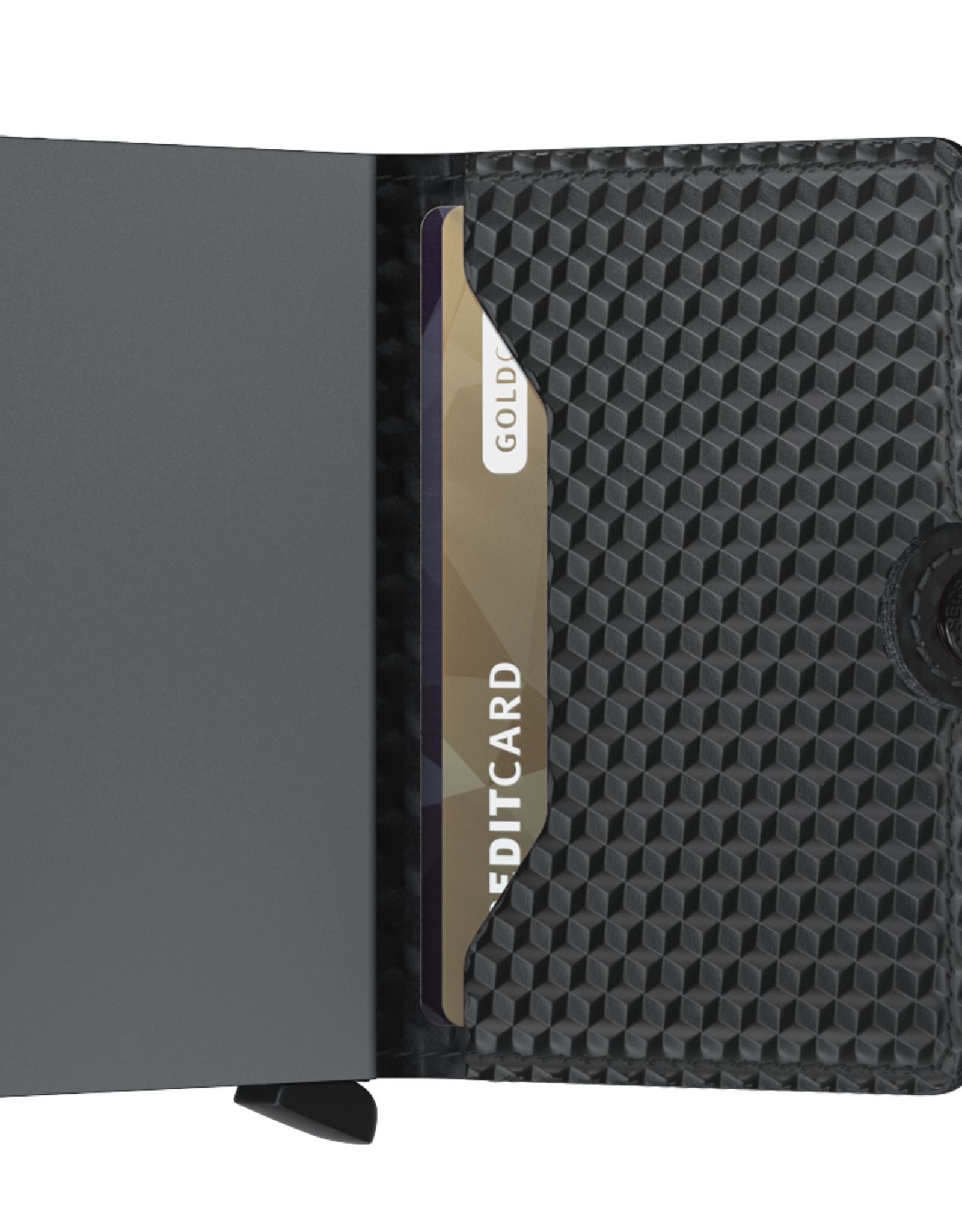 Secrid MINIWALLET CUBIC BLACK TITANIUM