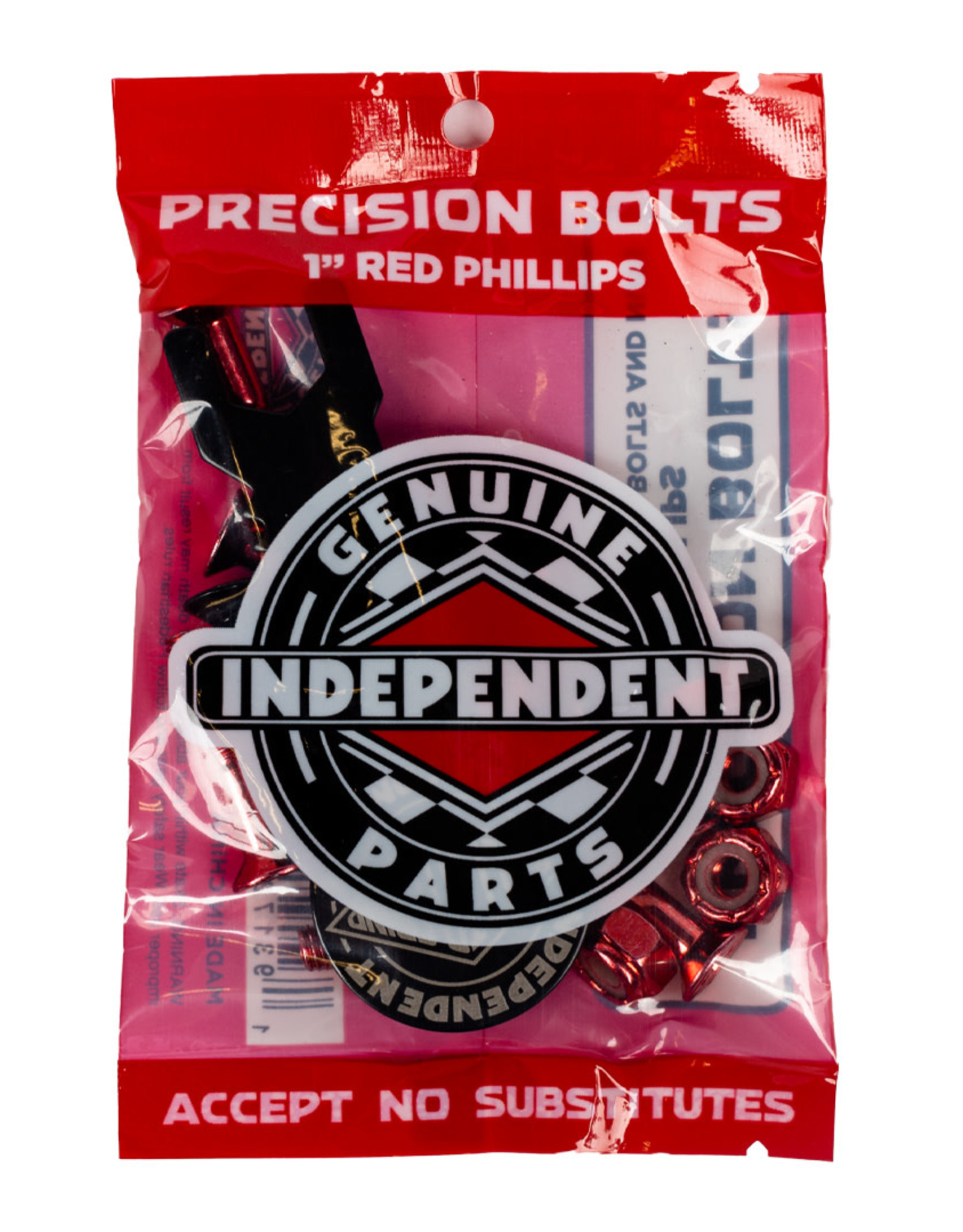 Independent INDY HARDWARE WITH TOOL1in RED/BLACK