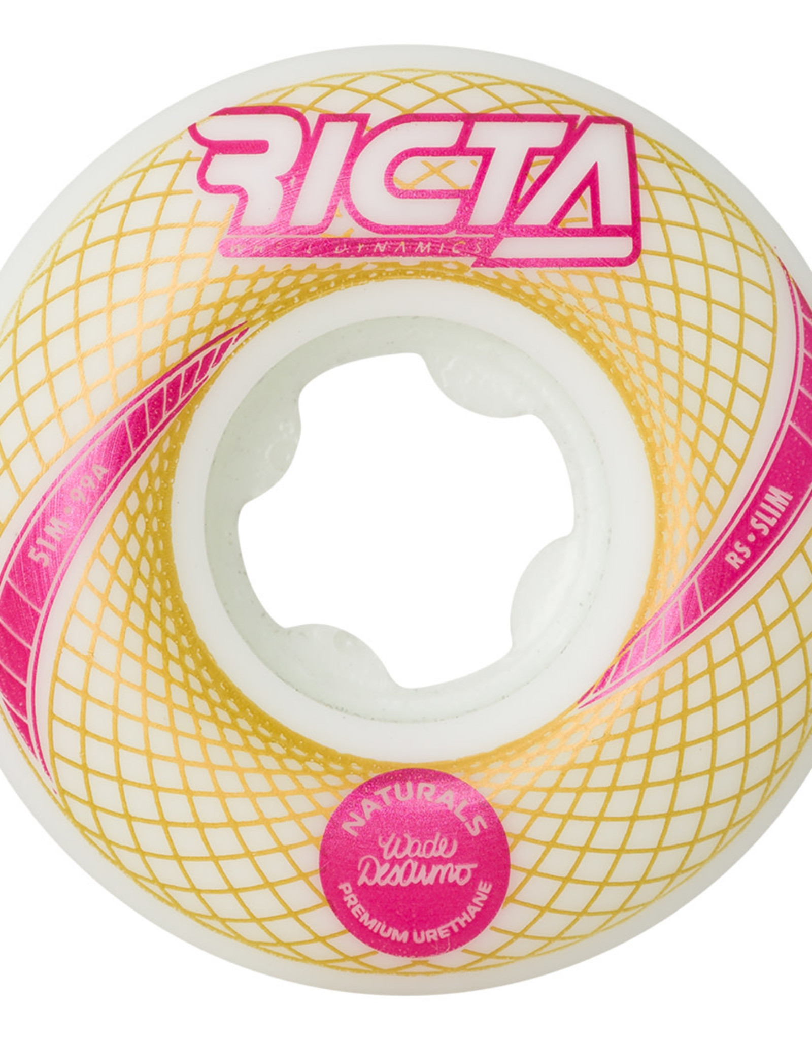 Ricta RICTA WHEELS DESARMO VORTEX WHT SLIM 99A 51mm