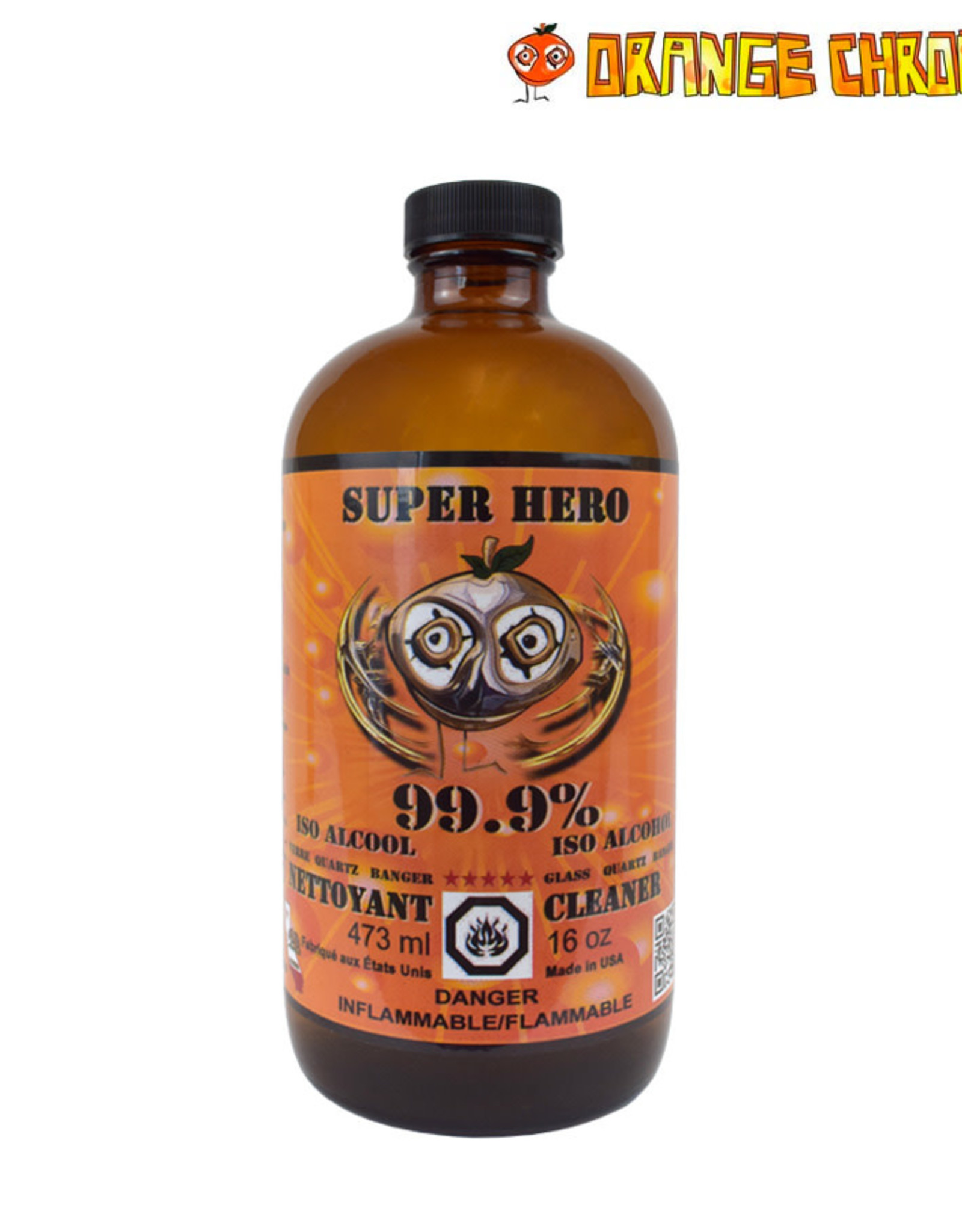 Orange Chronic ORANGE CHRONIC SUPER HERO GLASS CLEANER – 16oz