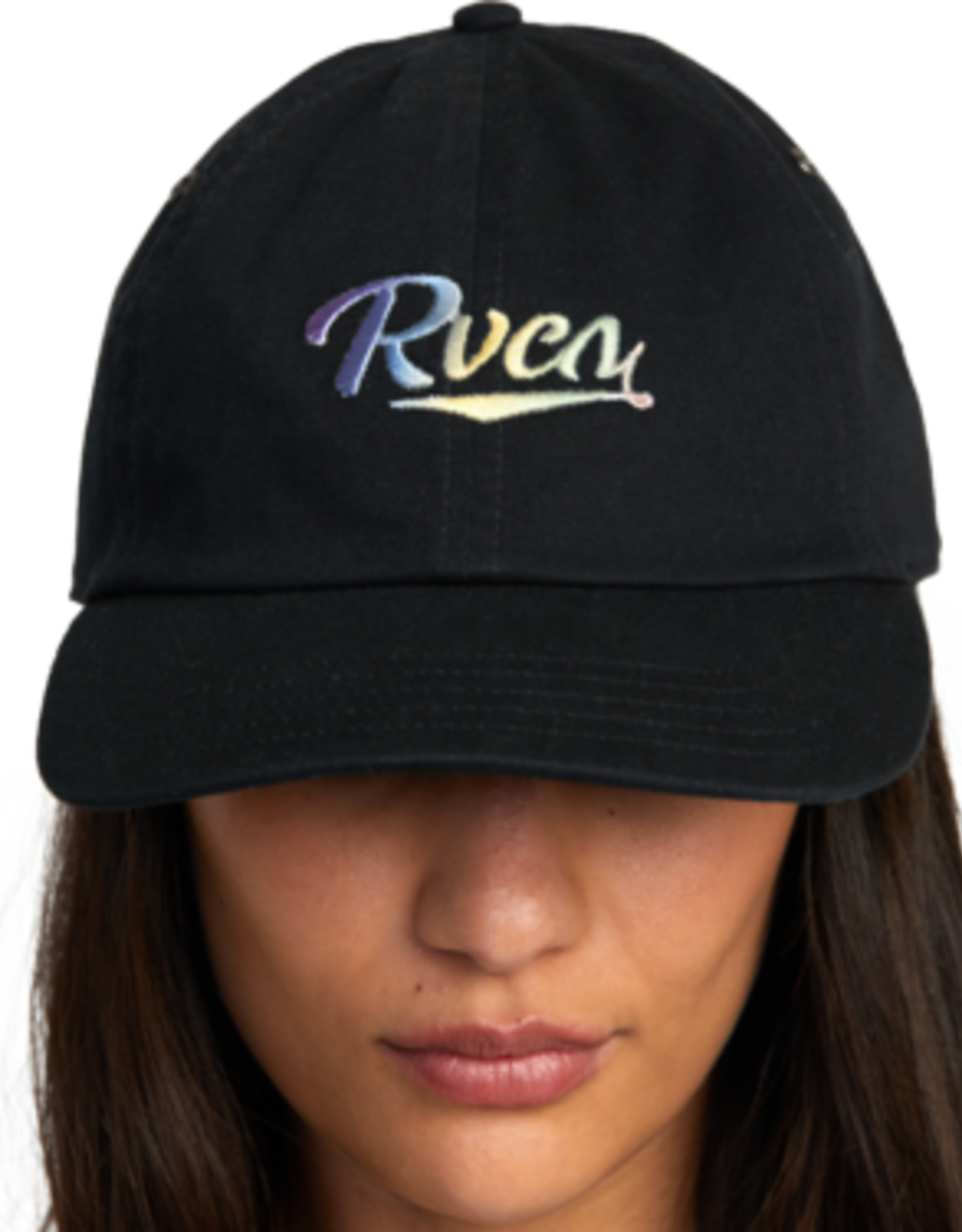 RVCA STAPLE DAD HAT BLK