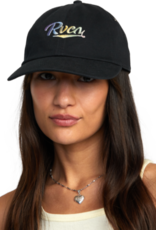 RVCA STAPLE DAD HAT BLK