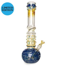 Red Eye Glass REG161B  16" Mega Marble Bubble Base Water Pipe (Limited Edition)