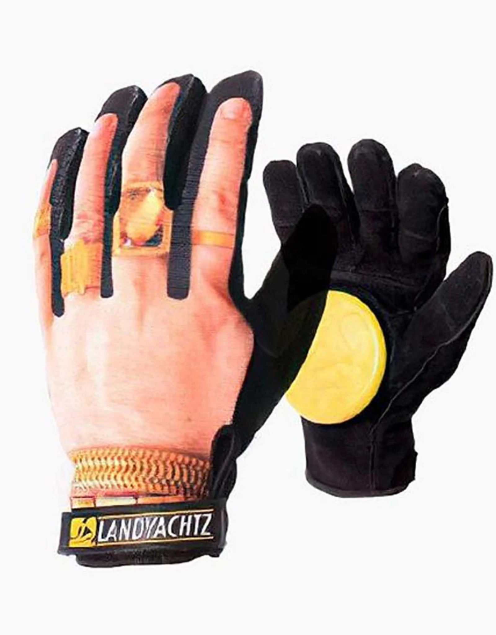 Landyachtz Bling Hands Slide Glove - Medium w/ Slide Pucks