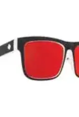 SPY Discord Whitewall - HD Plus Gray Green with Red Spectra Mirror