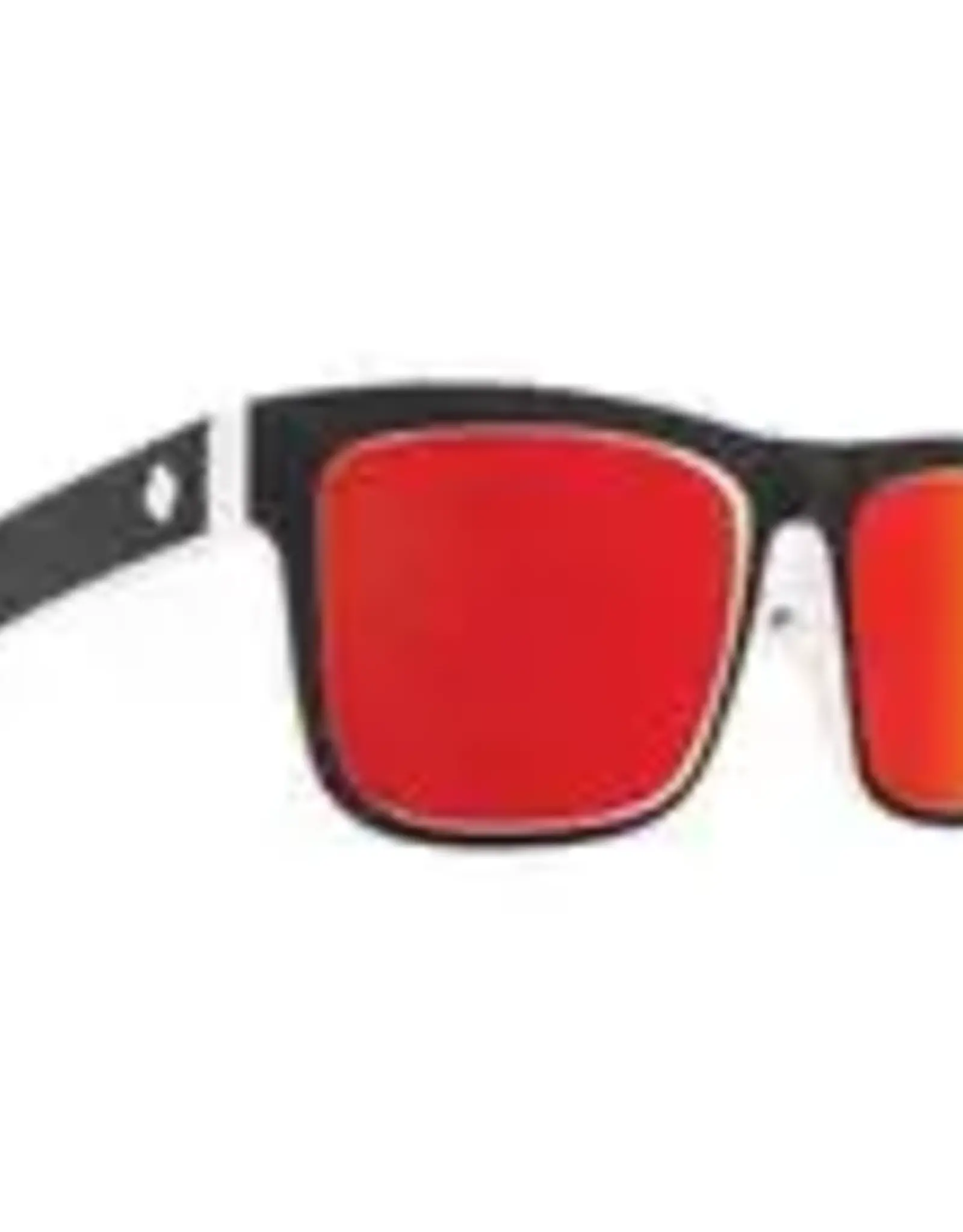 SPY Discord Whitewall - HD Plus Gray Green with Red Spectra Mirror