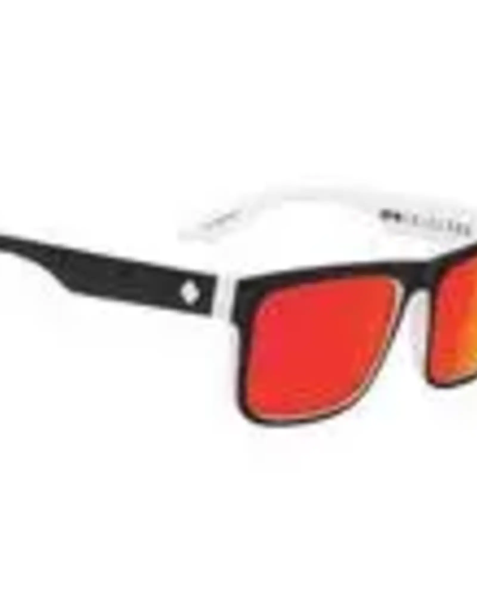 SPY Discord Whitewall - HD Plus Gray Green with Red Spectra Mirror