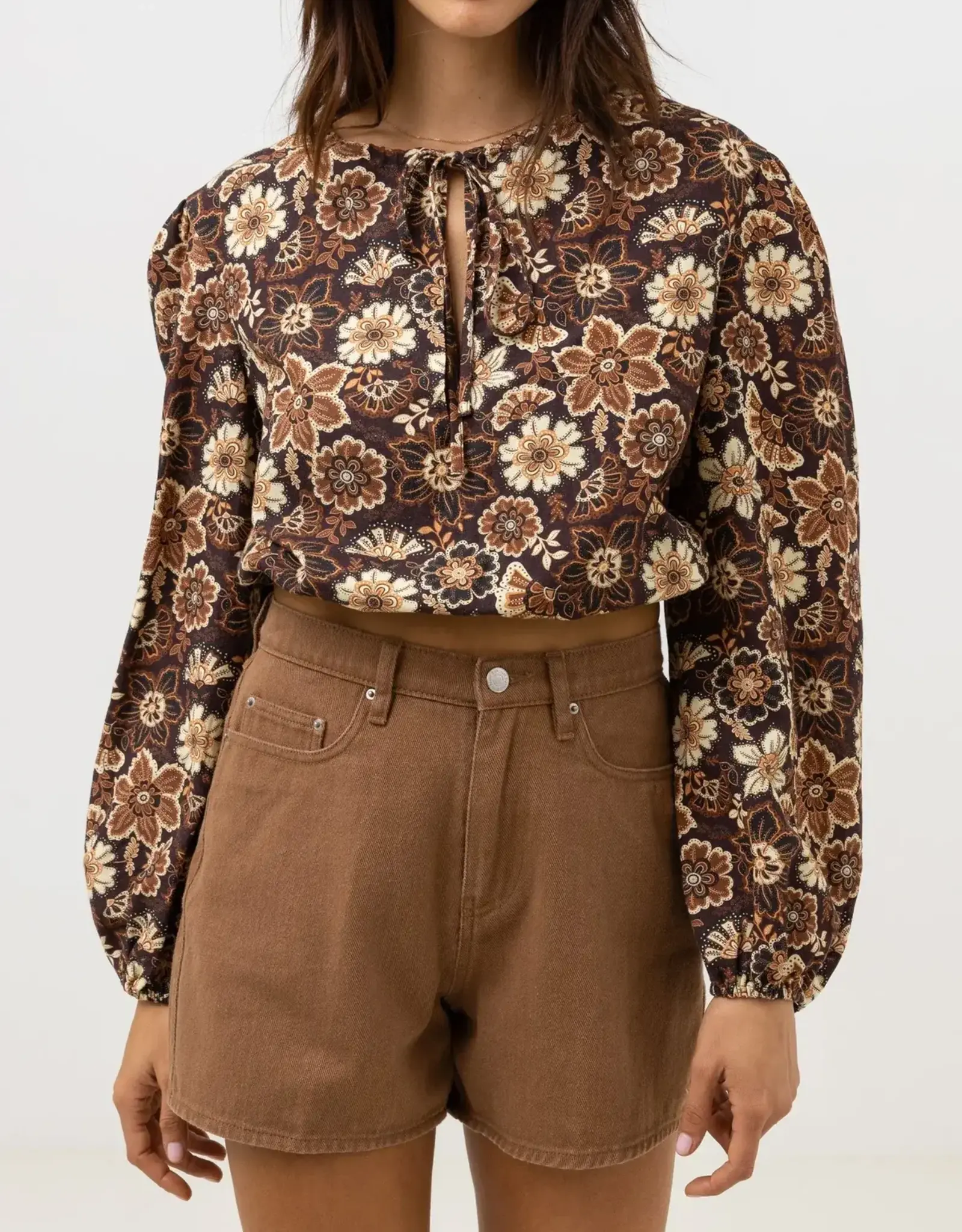 RHYTHM CANTABRIA FLORAL LONG SLEEVE