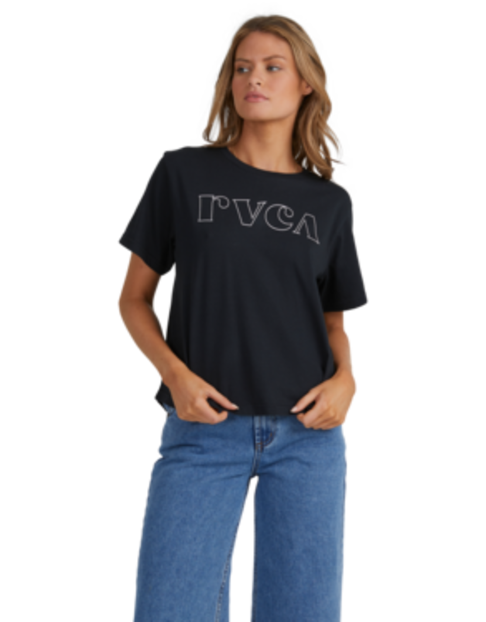 RVCA CURL KEYLINE TEE