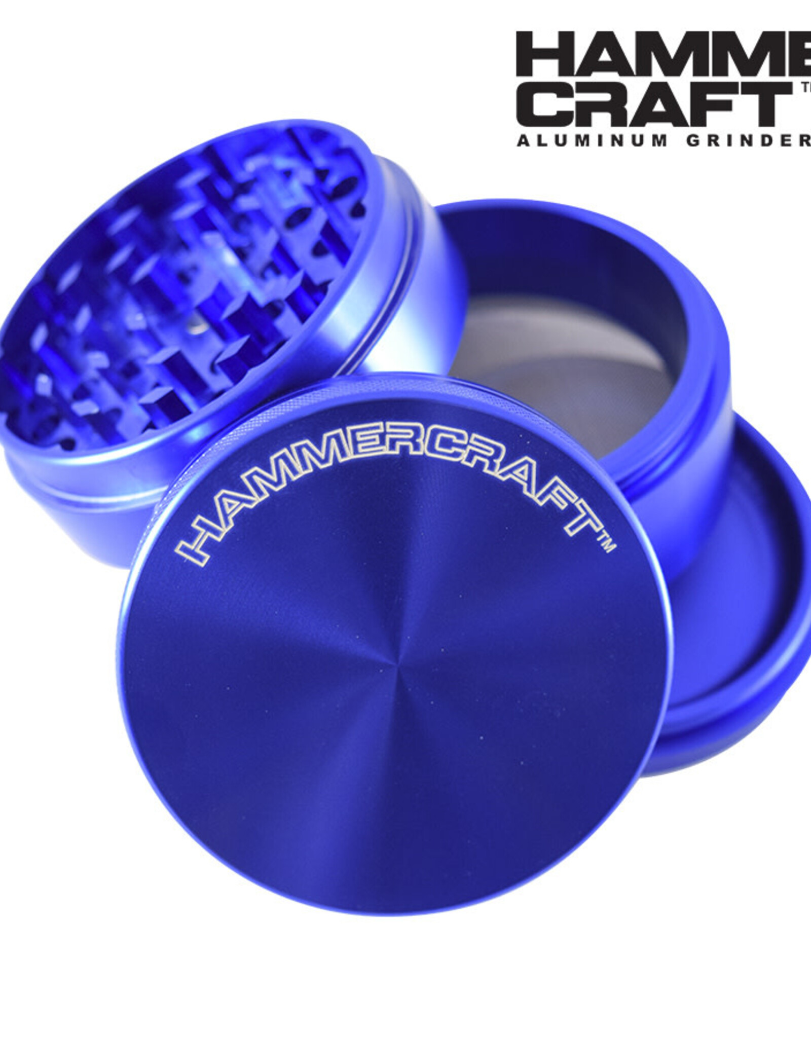 Hammer Craft HAMMERCRAFT 4PC LOGO ALUMINUM GRINDER