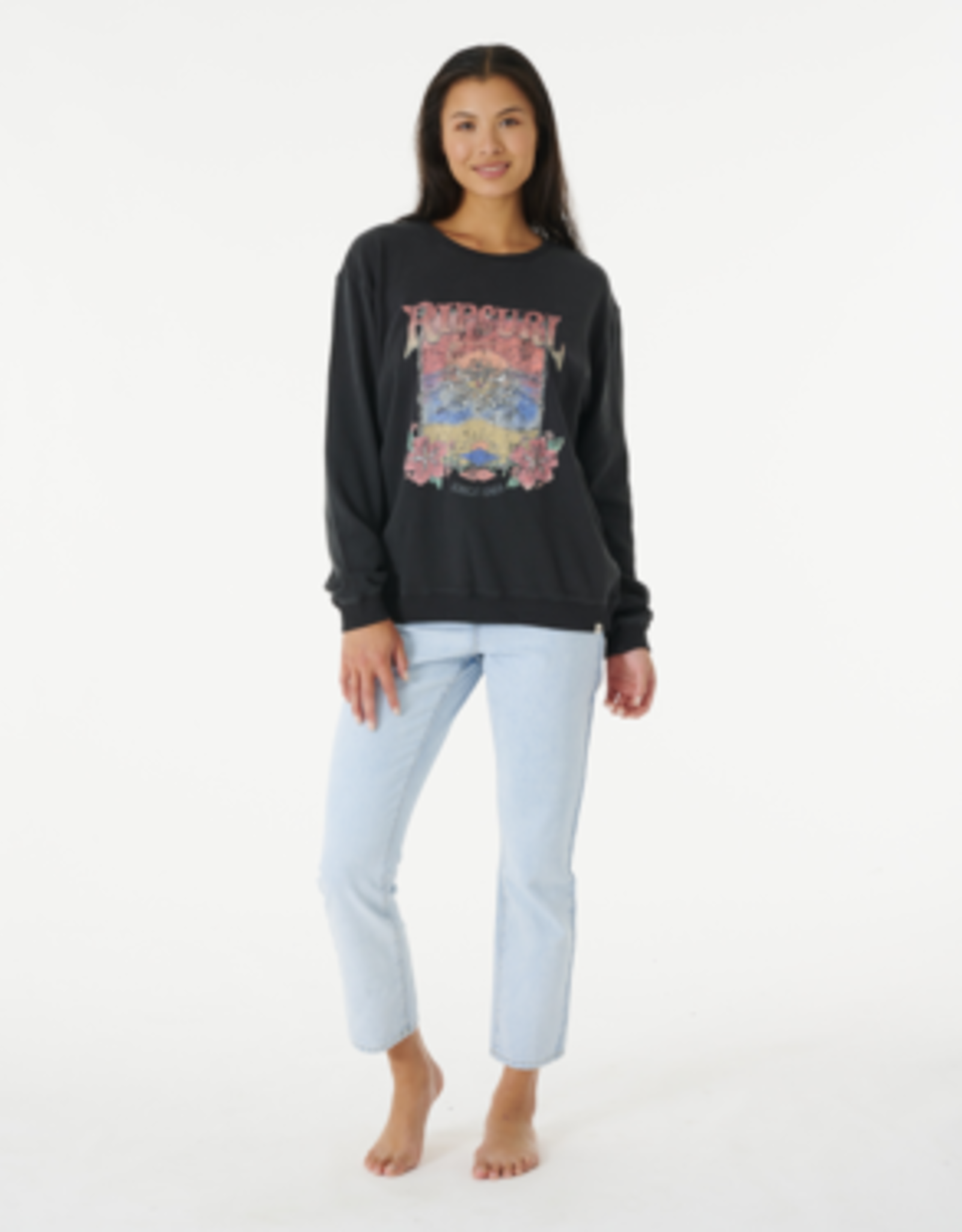 RIPCURL BARRELLED RELAXED CREW