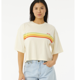 RIPCURL EVENTIDE HERITAGE CROP TEE