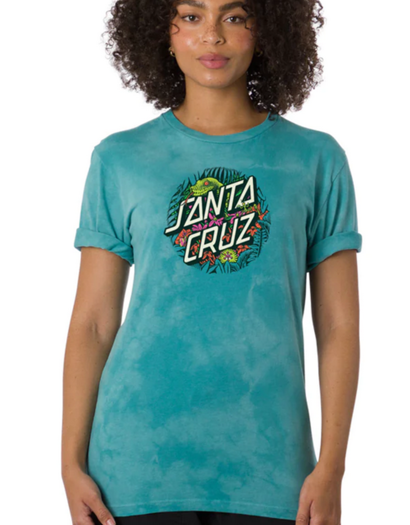 Santa Cruz Asp Flores Dot Womens Santa Cruz T-Shirt