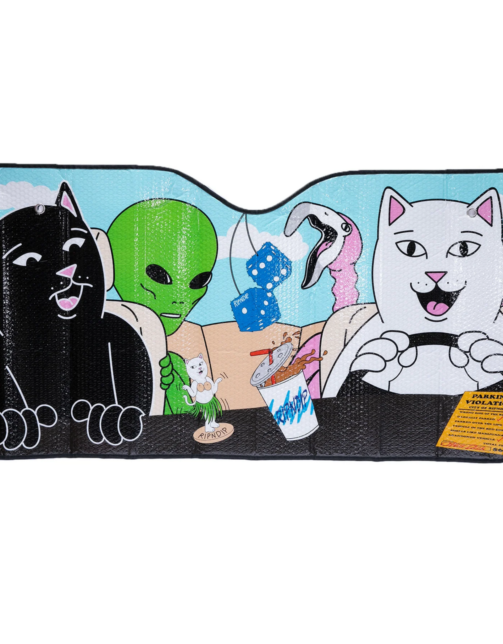 Ripndip Road Trip Car Shade