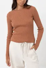 RHYTHM CLASSIC KNIT LONG SLEVE TOP