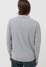 RHYTHM TEXTURED KNIT LS POLO