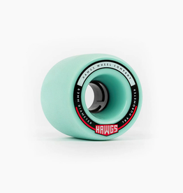 Landyachtz 63mm Fatty Hawgs - Ocean Teal 78a Stone-Ground