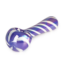 Red Eye Glass 3242PPSY 4.5" Quest Spoon Hand Pipe