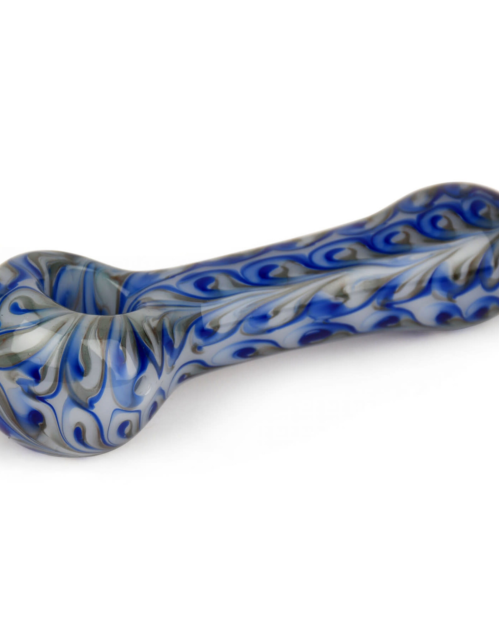 Red Eye Glass 3194WB 4.5" Paisley Hand Pipe