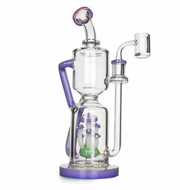 Red Eye Glass 2429PPSY 12" Teacher Concentrate Recycler Rig
