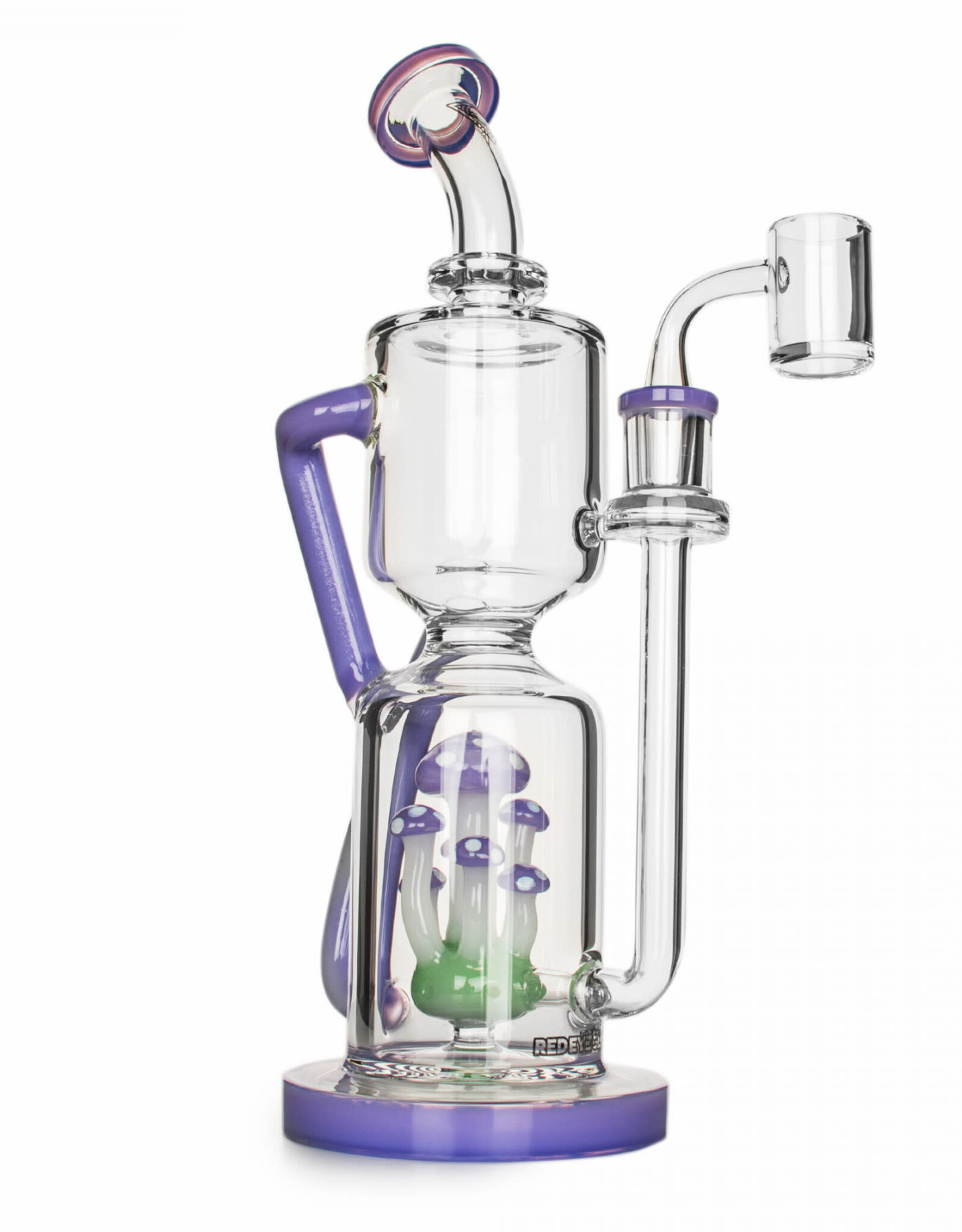 Red Eye Glass 2429PPSY 12" Teacher Concentrate Recycler Rig