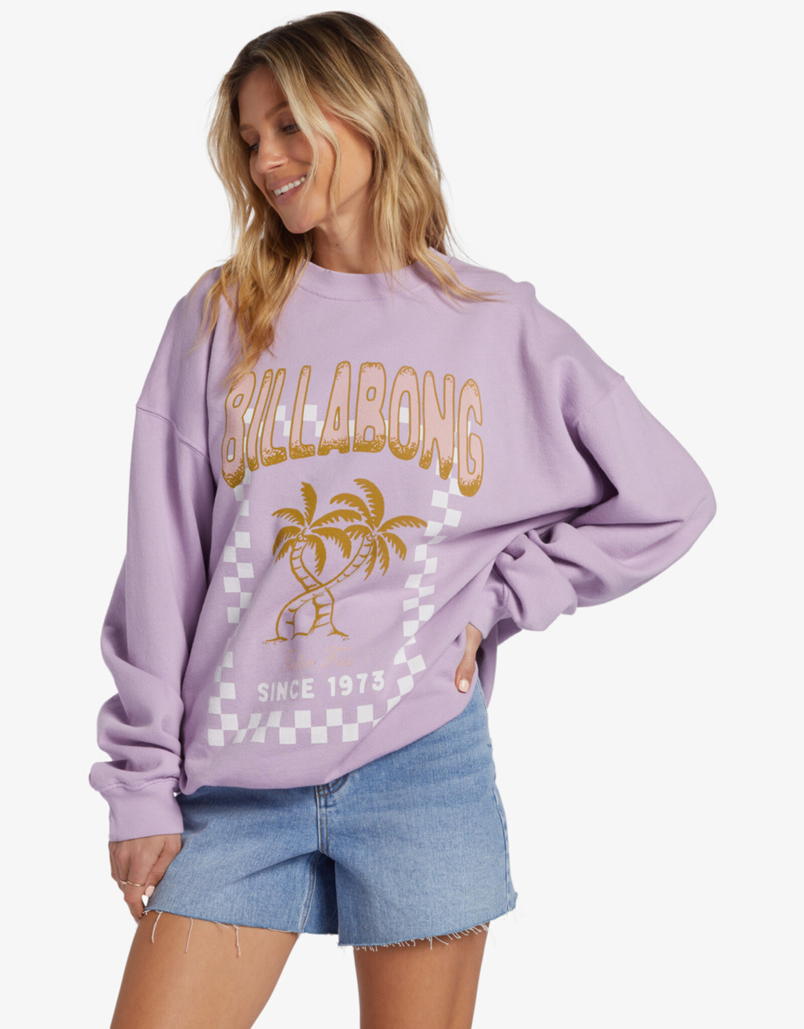 Billabong RIDE IN OVERSIZED CREWNECK SWEATSHIRT