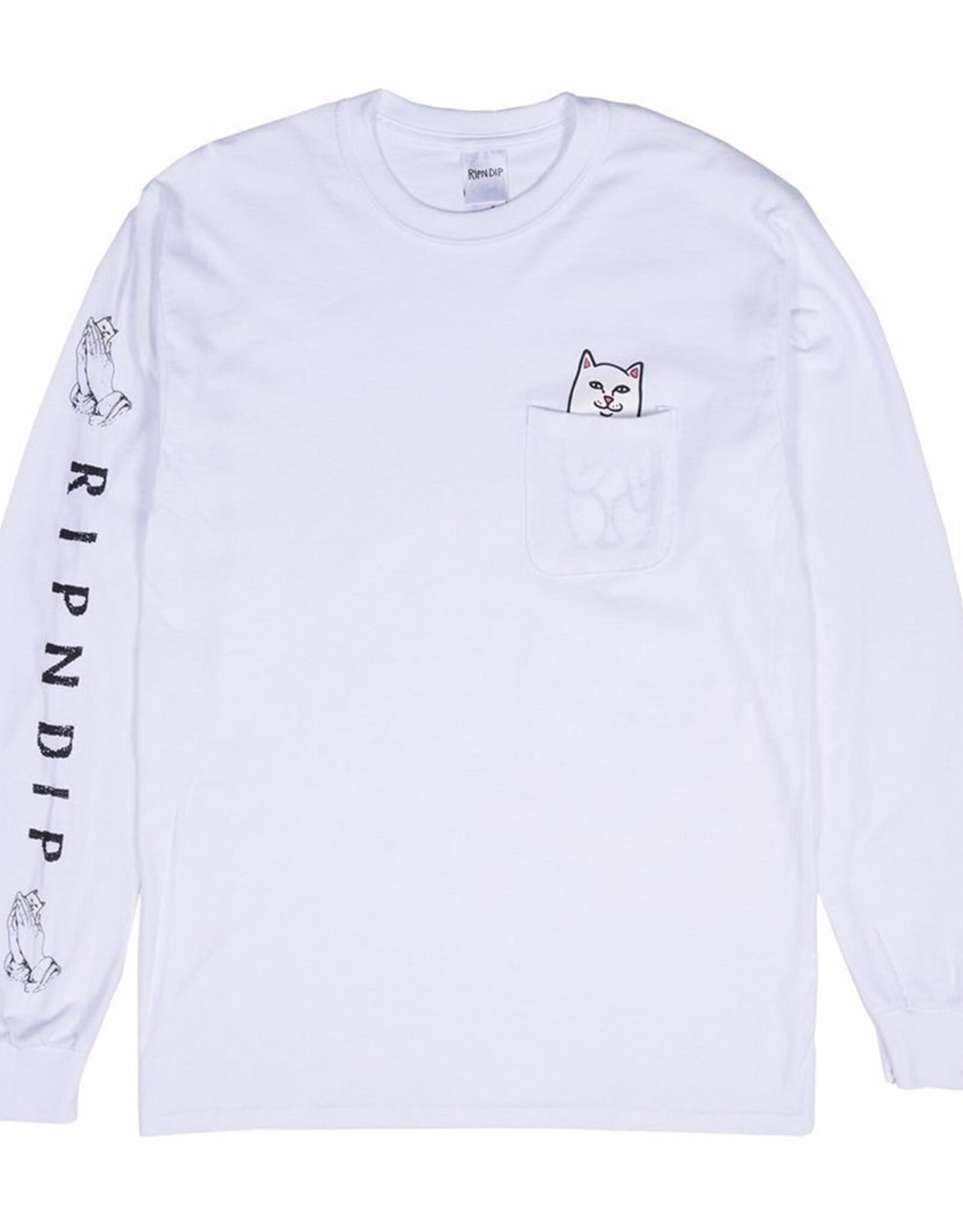 Ripndip RIPNDIP POCKET L/S T-SHIRT LORD NERMAL