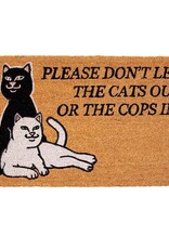 Ripndip DOOR MAT DONT LET THE COPS IN