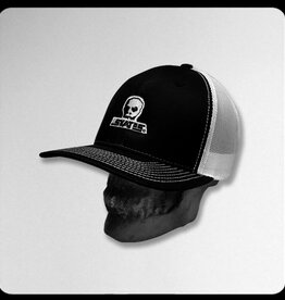 Skull Skates SKULL SNAPBACK LOGO MESH BLK/WHT