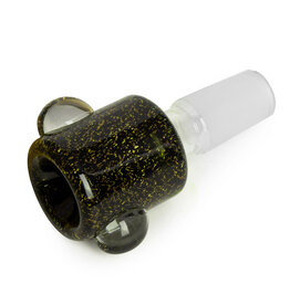 West Coast Gifts 14mm Dichroic Barrel Pull-Out GOLD