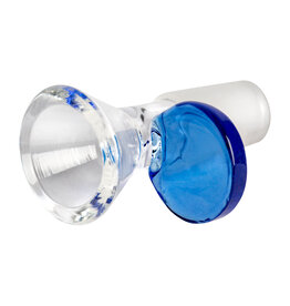 West Coast Gifts 14mm Industrial Cone Bowl Pull-Out BLUE